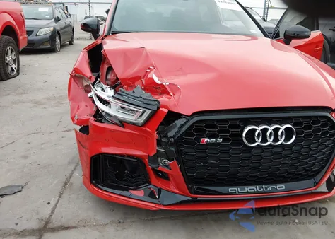 2018 Audi Rs 3 2.5T z USA, uszkodzony, nr VIN WUABWGFF8J1905483